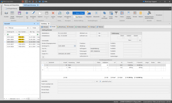 bluecargo.Speditionssoftware-Cloudversion