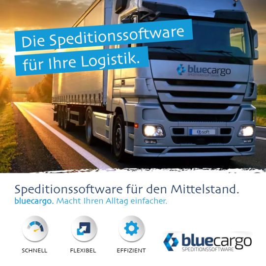 bluecargo - die Speditonssoftware für den Mittelstand